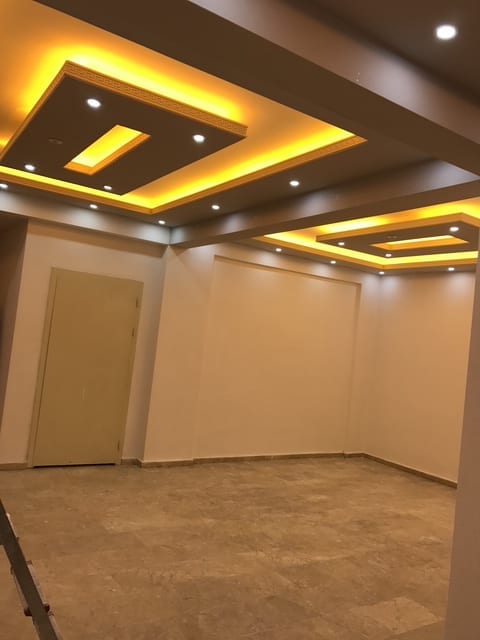 Salon kartonpiyer aydınlatma ve spot hattı — Konut, Ankara
